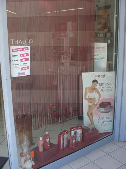 Votre vitrine corps GUINOT...